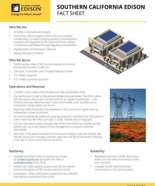 About SCE