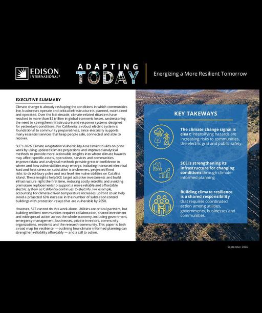 Adapting Today - Fact Sheet