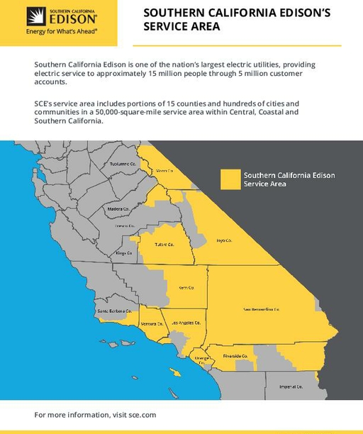 SCE Service Area cover