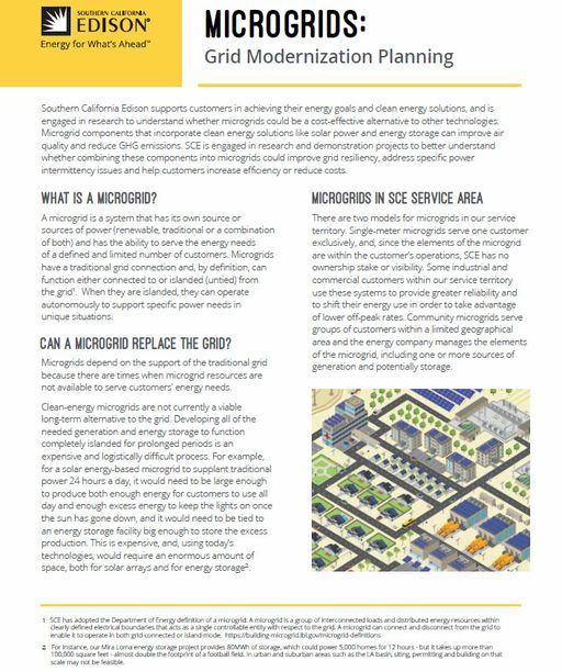 Fact Sheets | Edison International | Newsroom