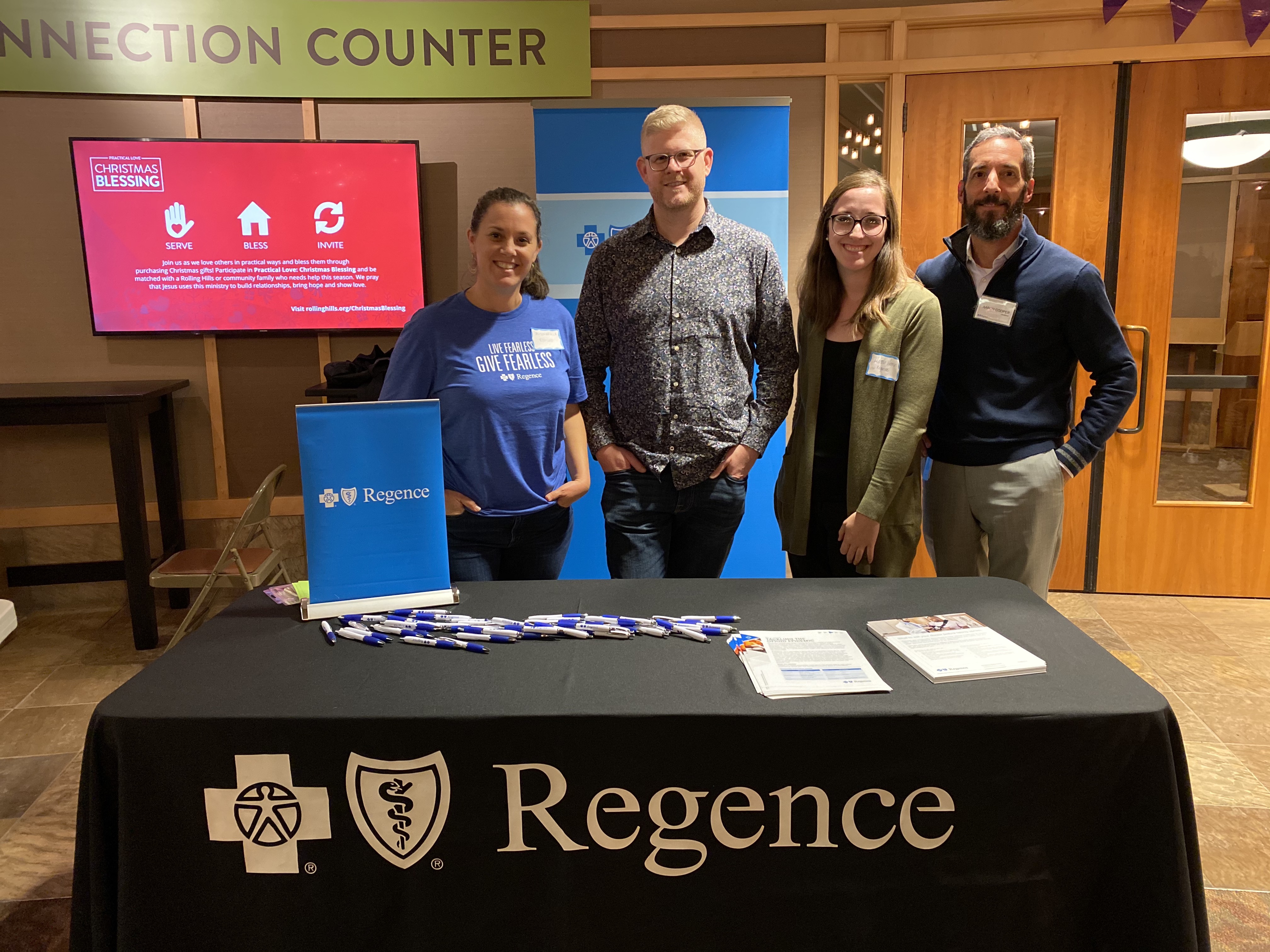 Local organizations including Regence participated in Continuum of Care resource fair