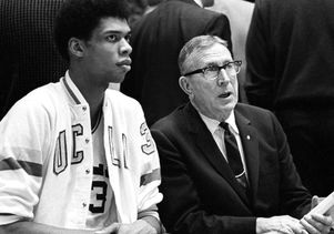 Abdul-Jabbar and John Wooden