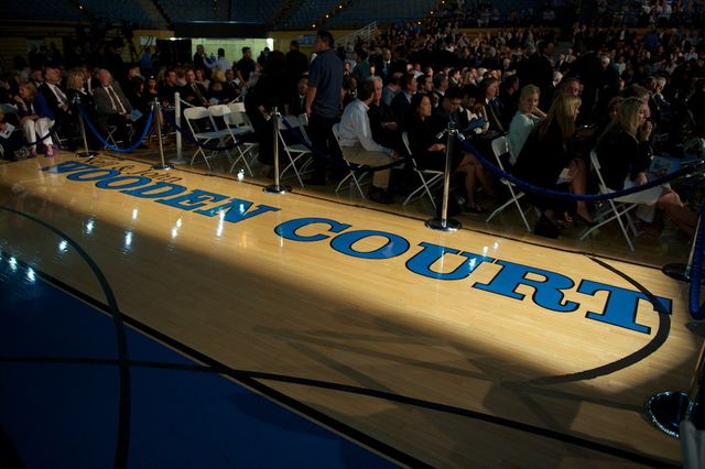 Nell and John Wooden Court