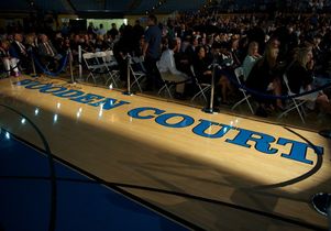 Nell and John Wooden Court