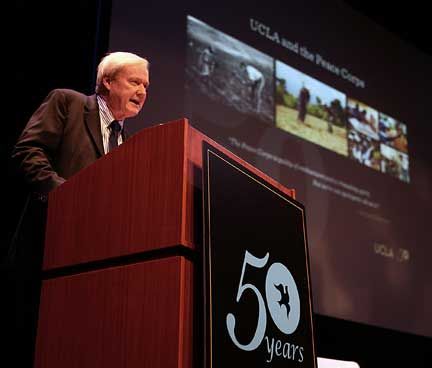 Chris Matthews at Peace Corps event