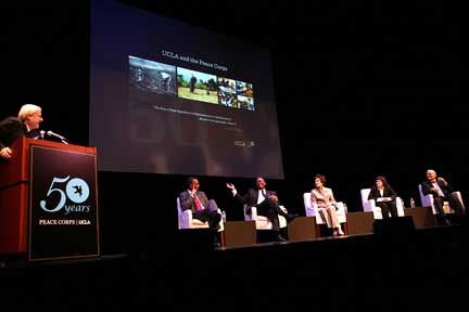 Peace Corps anniversary panel