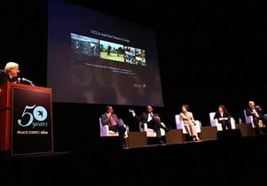 Peace Corps anniversary panel