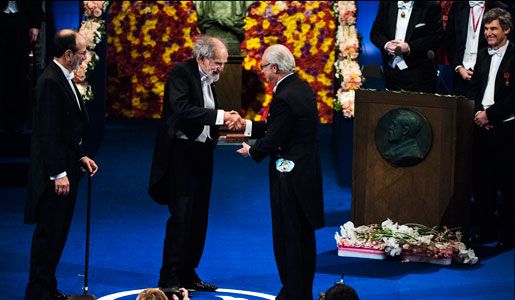 Lloyd Shapley with King of Sweden