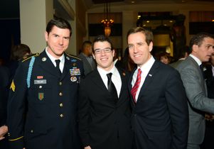 Team Rubicon representatives and Delaware Attorney General Beau Biden