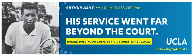 Optimists 2.0: Arthur Ashe