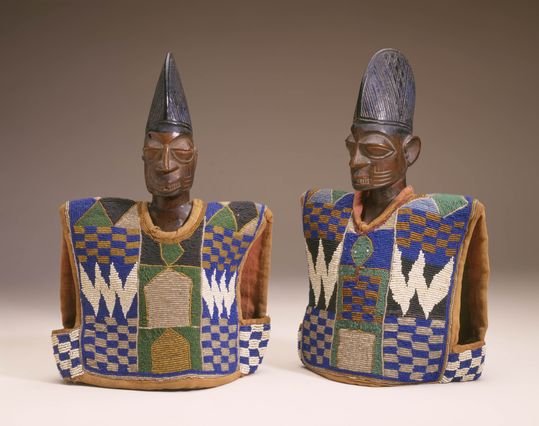 Twin memorial figure (ere ibeji)