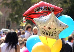 Graduation balloons