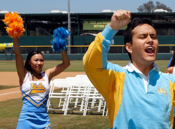 College World Series celebration