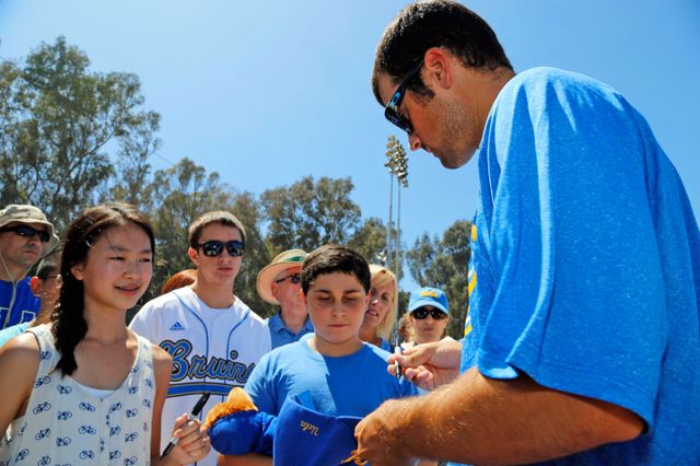 College World Series celebration