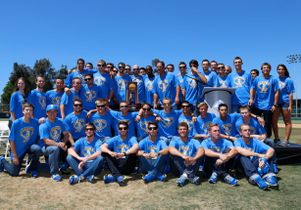 College World Series celebration