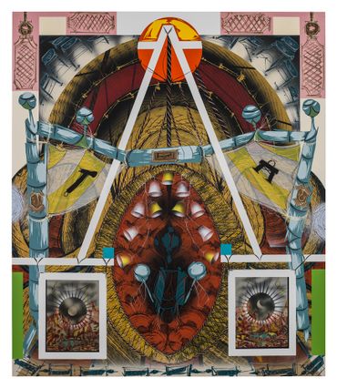 Lari Pittman: "thought-form of the beginning and of the ending of identity"