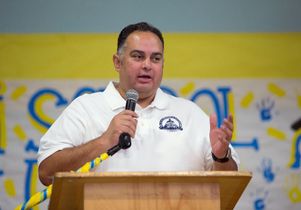 Speaker John Perez at Volunteer Day 2013