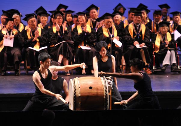 Taiko drummers