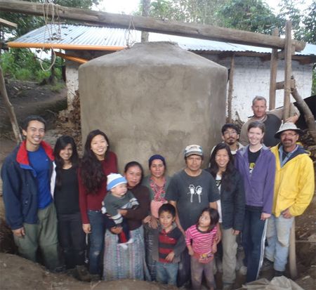 Completed tank smaller