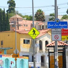 East LA square