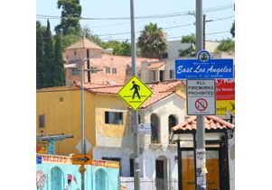 East LA square