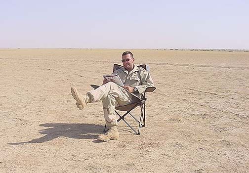 Russell Burgos fatigues