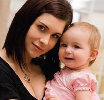 Mother and child square