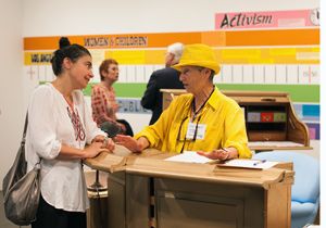 Olga Koumoundouros at the Dream Home Resource Center