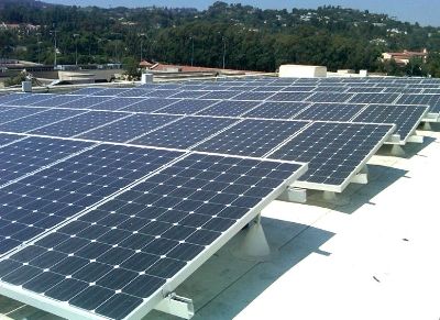 UCLA solar panels