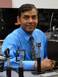 Professor Vijay Gupta in his lab