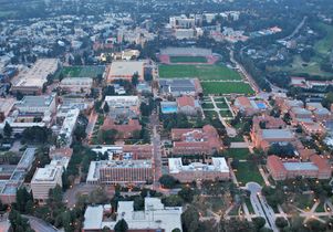UCLA aerial photo