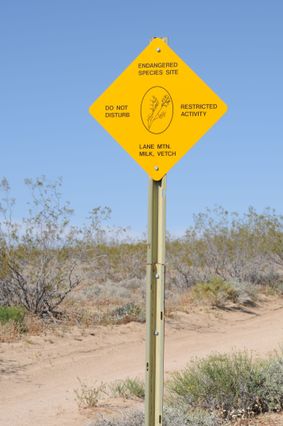 Endangered sign