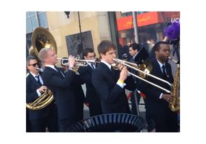 UCLA musicians at Motley Crue press conference