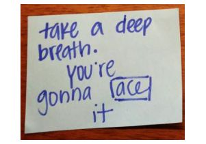 Positive Postit Note
