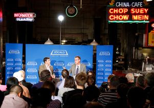 Ethan Elkind and Tom Zoellner, scholars on rail in L.A.