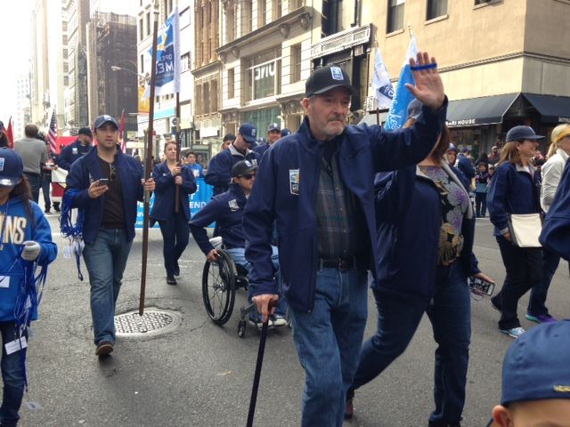 Ric Ryan with the Operation Mend team