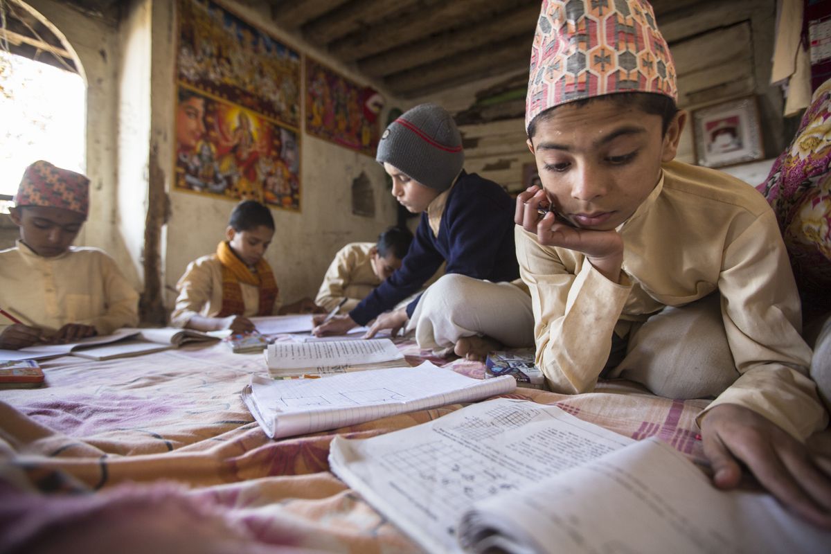 Nepal classroom
