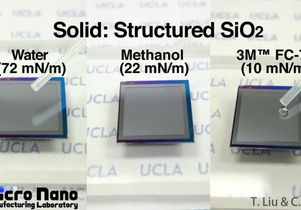 ucla engineers create superomniphobic texture capable of repelling all liquids ucla ucla engineers create superomniphobic texture capable of repelling all liquids ucla