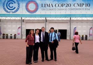 UCLA students at U.N. COP20 climate conference