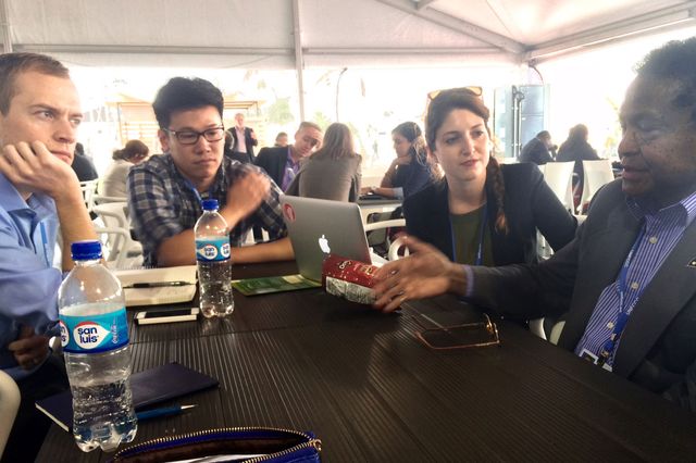 UCLA students at U.N. climate conference