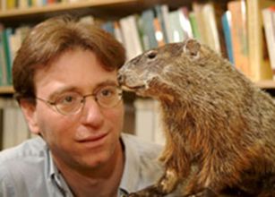 Daniel Blumstein and a marmot