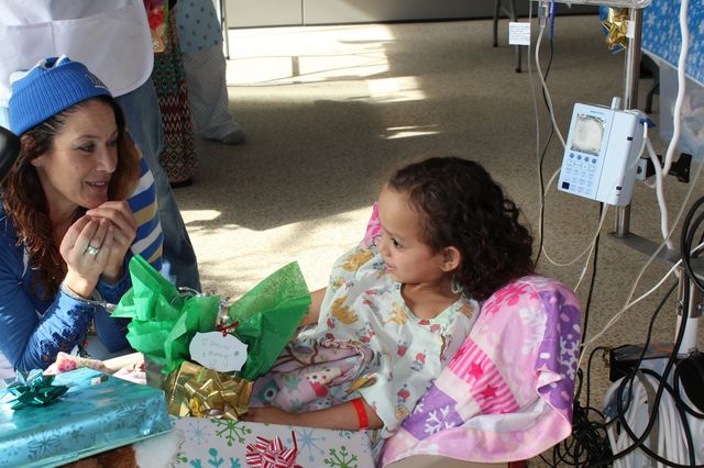 Shannon Mora and patient Jaelyn