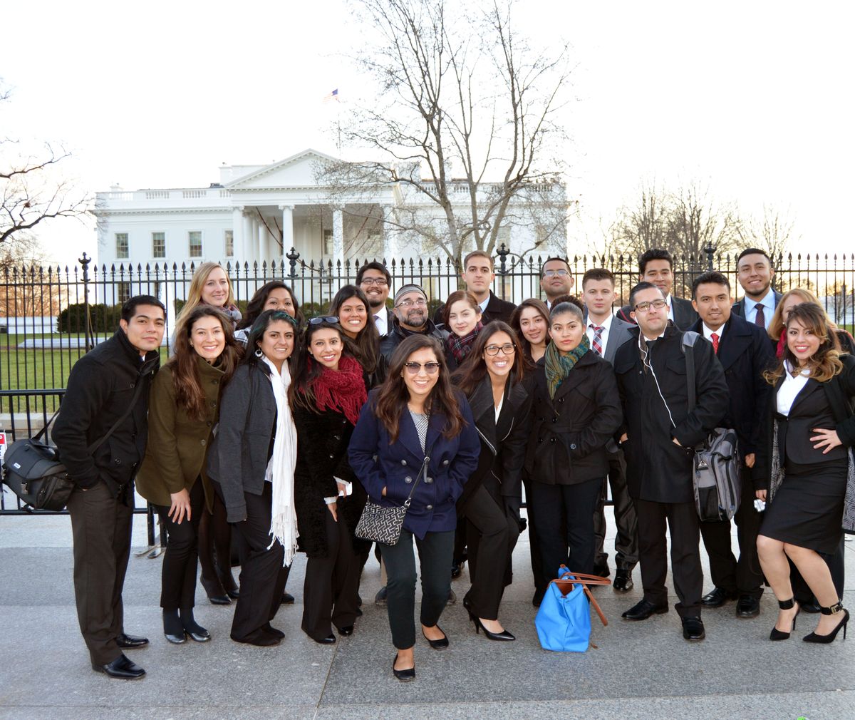 Students in Raúl Hinojosa-Ojeda’s Chicana/o Studies M122 class