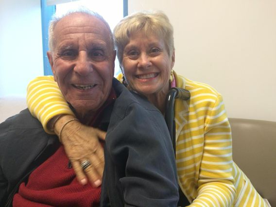 James Manzi and wife, Barbara