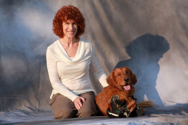 Kathy Wyer and Roofus