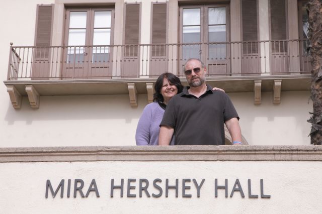 Angela Marciano and Dan Les at Hershey Hall