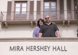 Angela Marciano and Dan Les at Hershey Hall