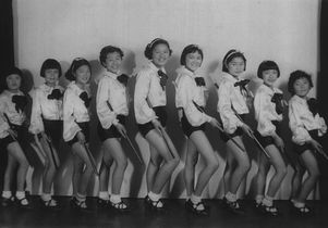 Nisei tap dancers