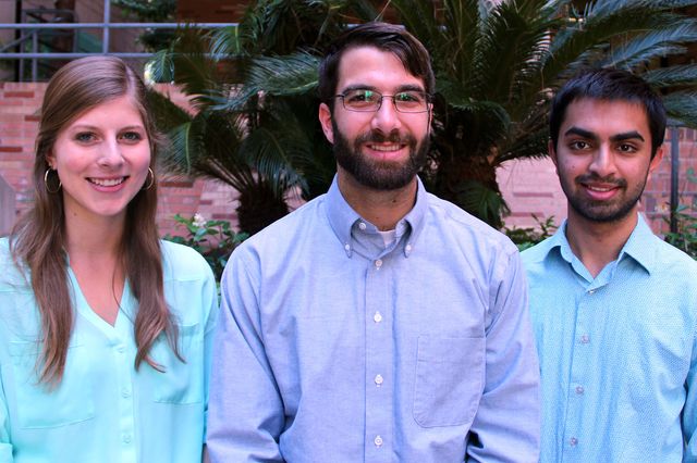 Sarah Barritt, Wesley Kerr and Akash Patel