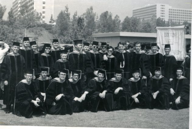School of Dentistry first graduating class of 1968
